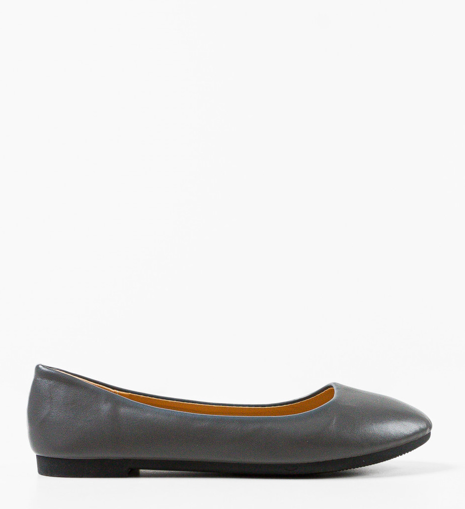 Balerini Gri Aniya Casual | Eleganță Confortabilă - imagine 4