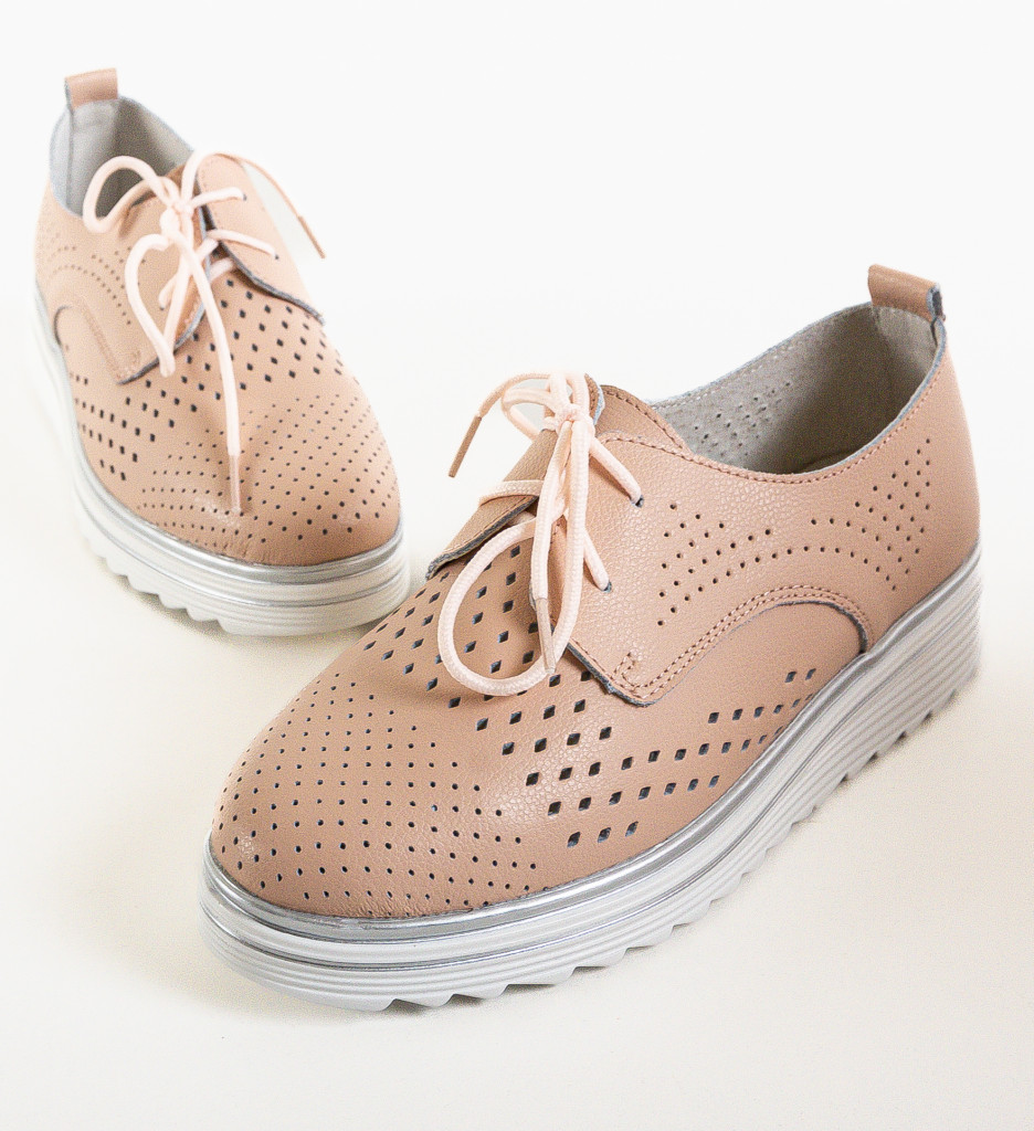 Pantofi Tone Roz 2 | Stil Casual Confortabil - imagine 5