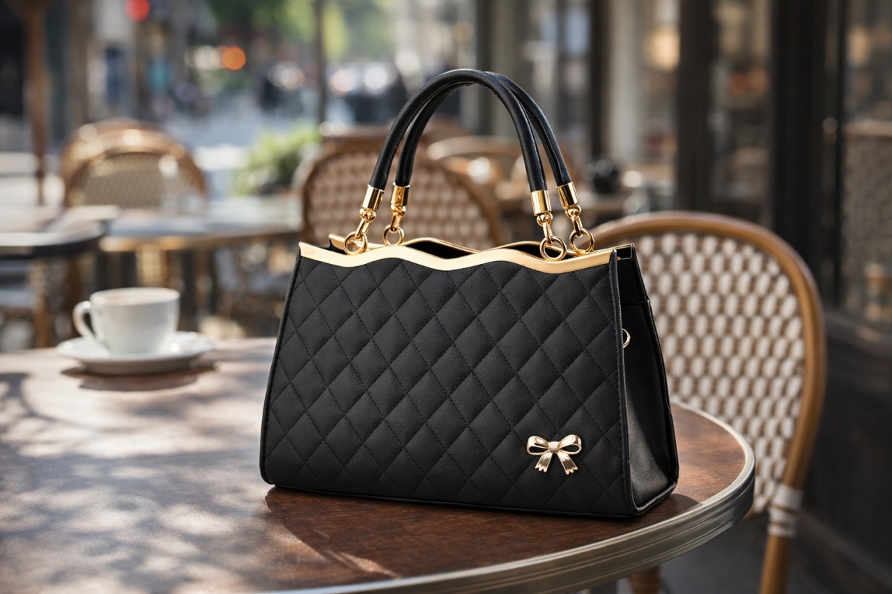 Geanta Dama Geneva GT146 - Eleganta Neagra - imagine 7