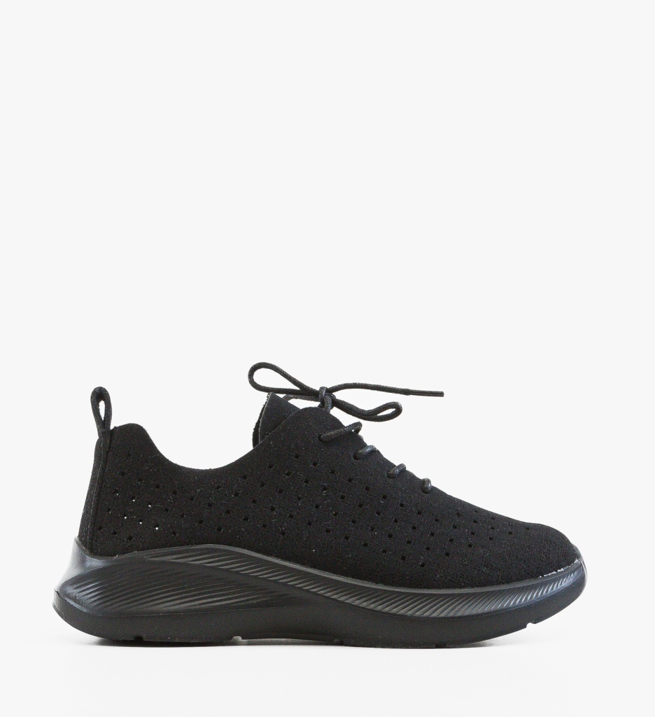 Sneakers Dama Lau Negre | Confort și Stil Sport - imagine 6