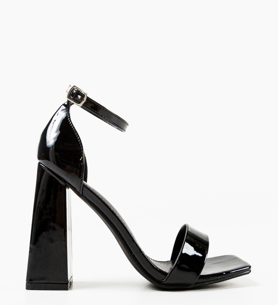 Sandale Pastev Negre | Eleganță la Fiecare Pas - imagine 4