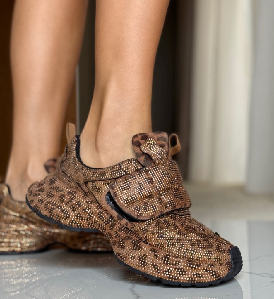 Sneakers Dama Tanba Print - Stil și Confort - imagine 4