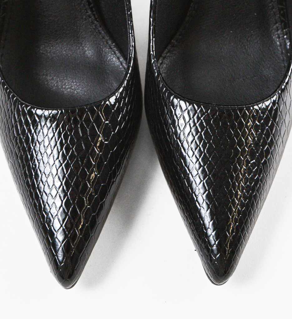 Pantofi Cline Negri - Eleganță și Stil - imagine 5