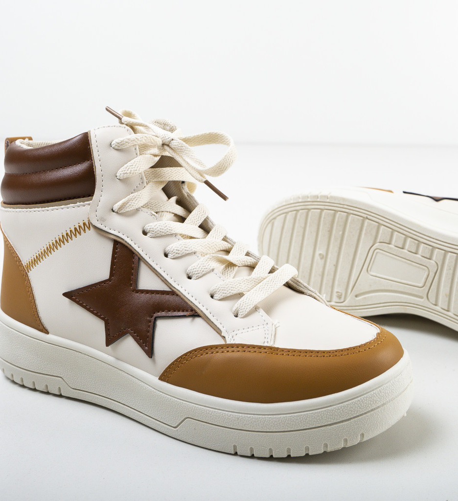 Pantofi Sport Rafe Bej - Confort și Stil - imagine 8