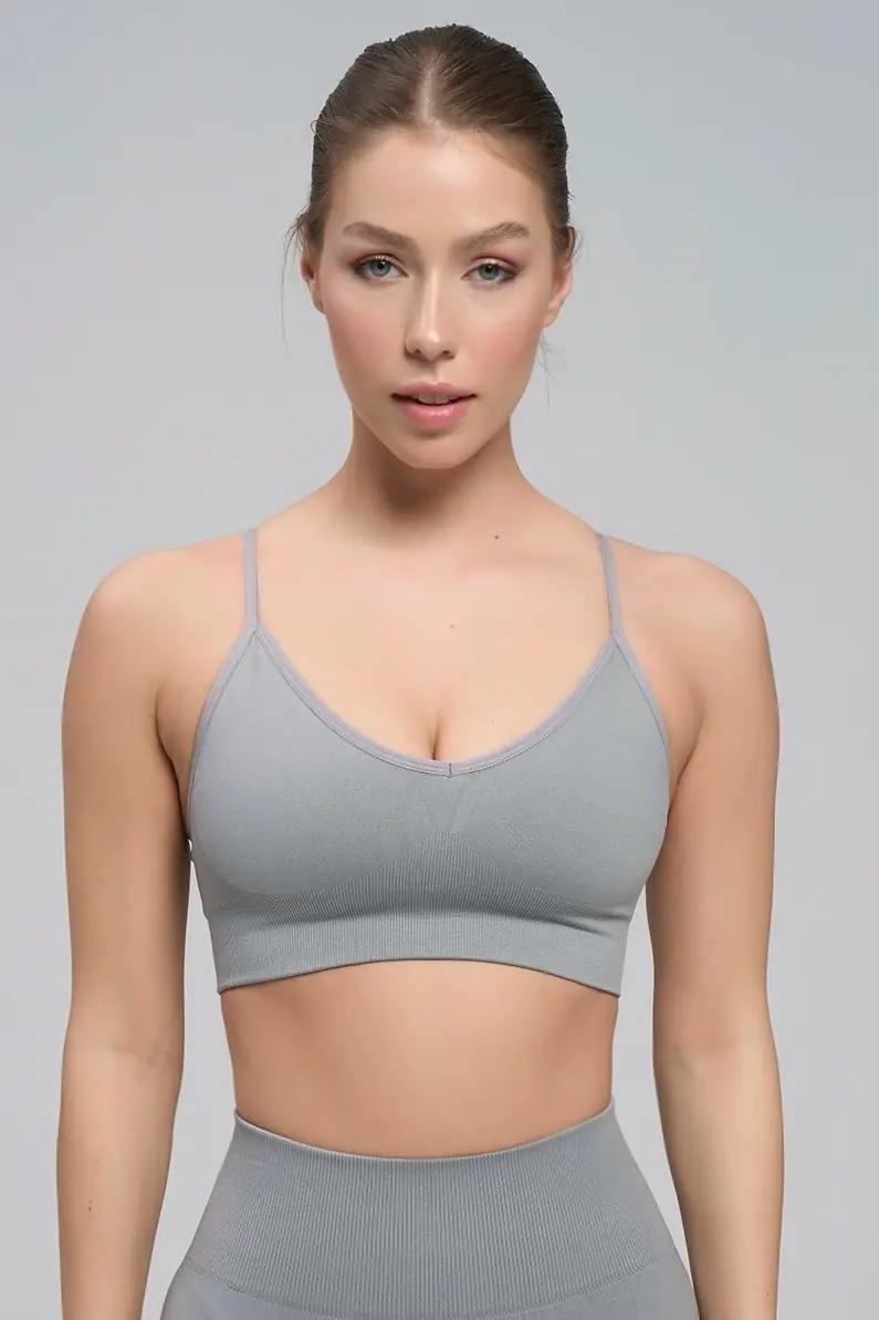 Bustieră Sport Push-Up Marquise cu Bretele Versatile - imagine 4