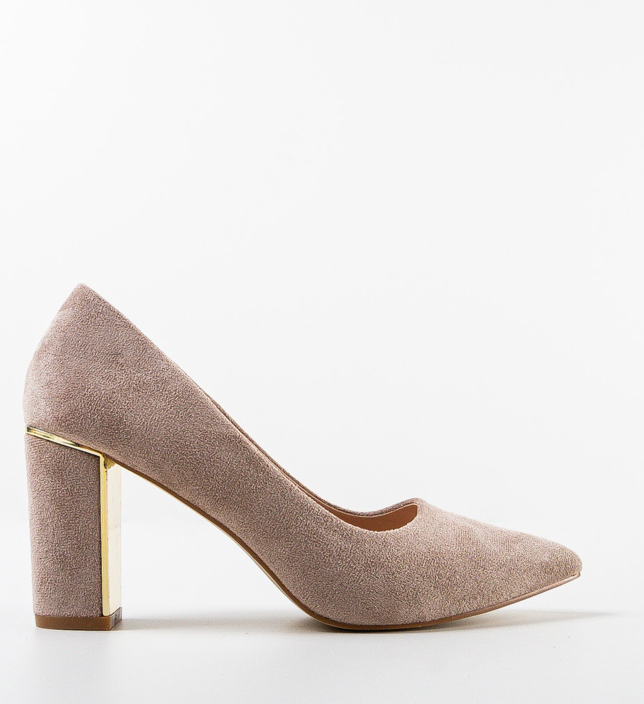 Pantofi Dama Marion Gri | Eleganță și Stil - imagine 4