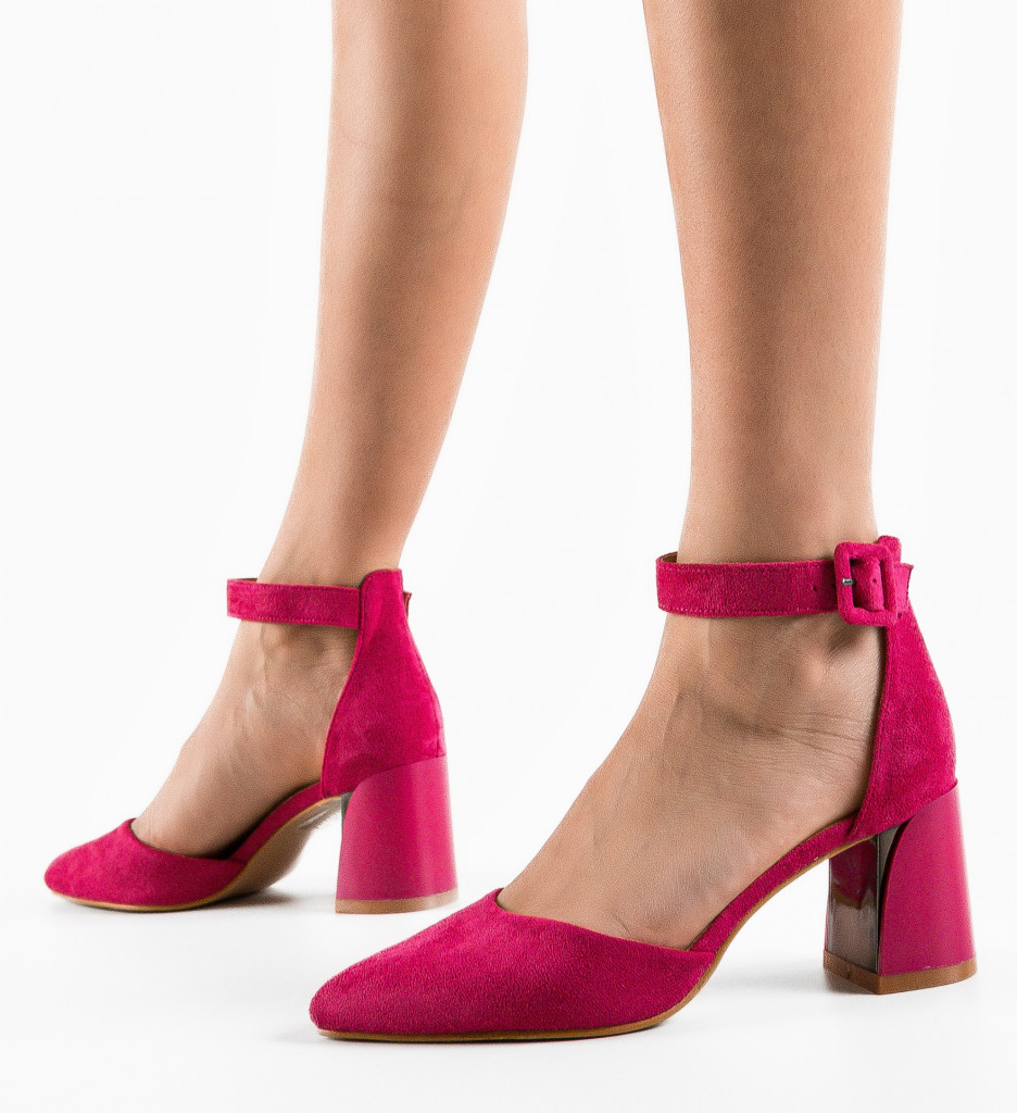Pantofi Gora Fuchsia | Eleganță și Stil - imagine 6