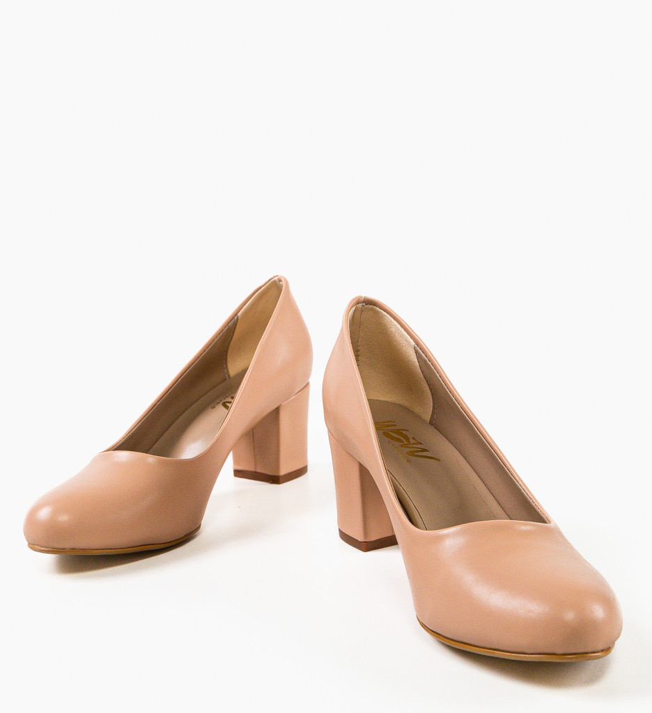 Pantofi Dama Nude Azura | Stil si Eleganta - imagine 6