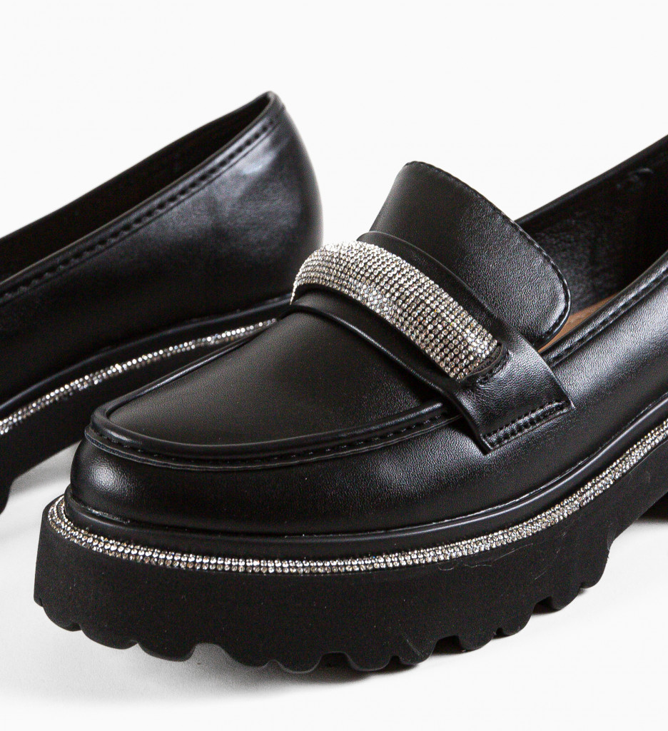 Pantofi Casual Smith Negri - Confort și Stil - imagine 7