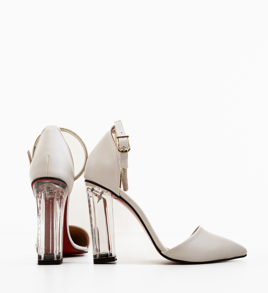 Pantofi Padma Albi - Eleganță și Confort