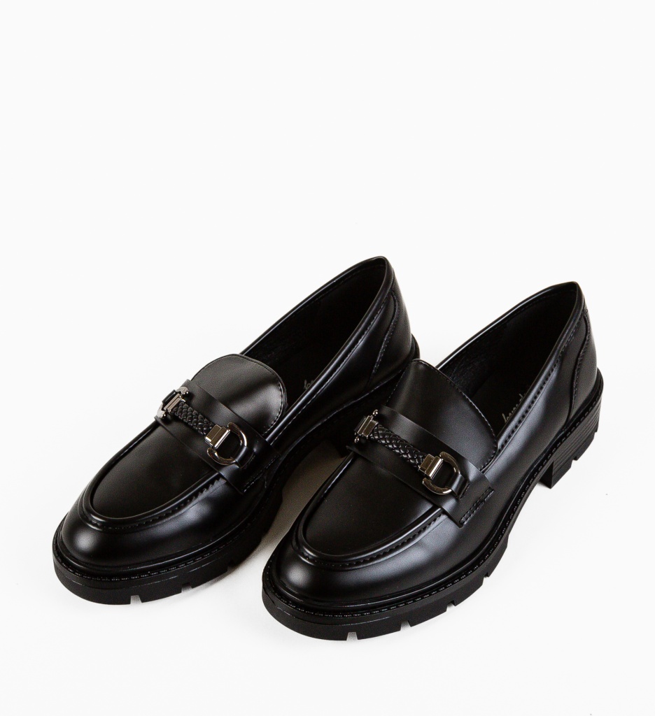 Pantofi Itoro Negri | Confort Zilnic Asigurat - imagine 7