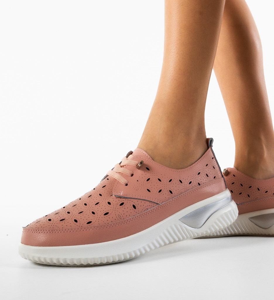 Pantofi Casual Balaj Roz | Confort și Stil - imagine 3