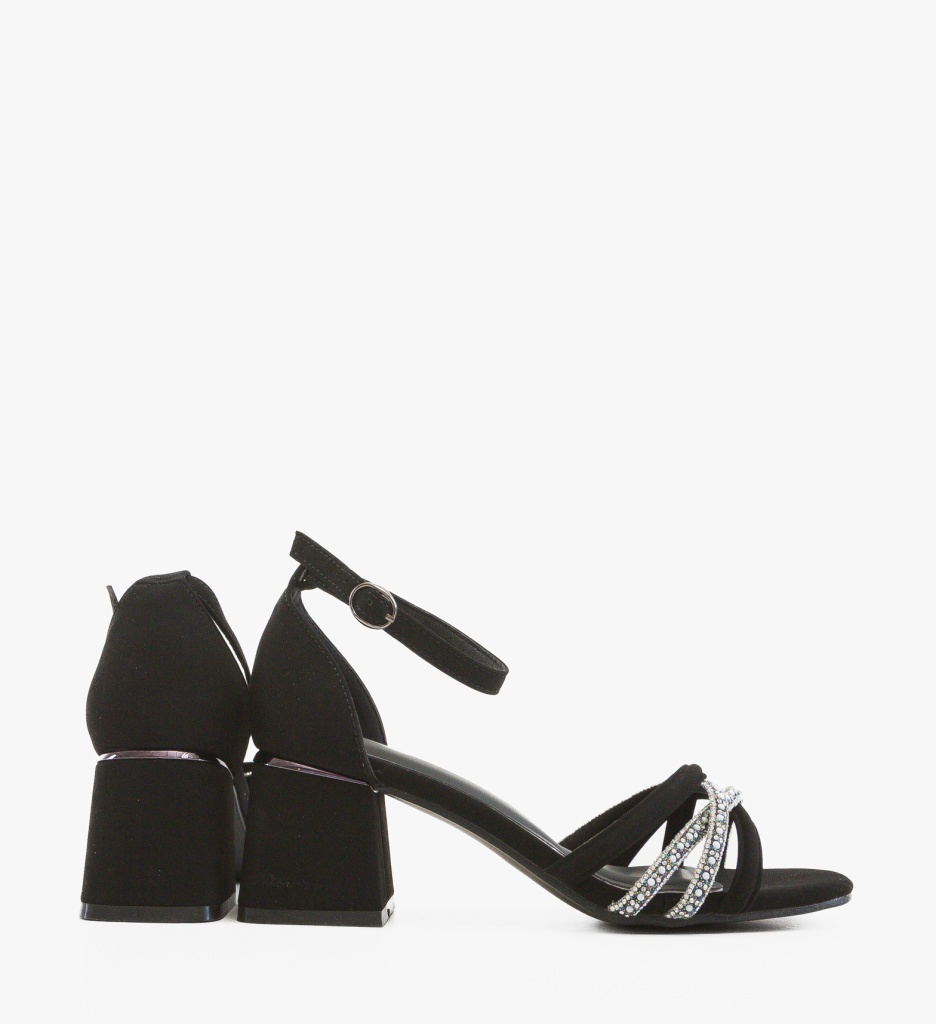Sandale Dama Porte Negre Elegante - imagine 4