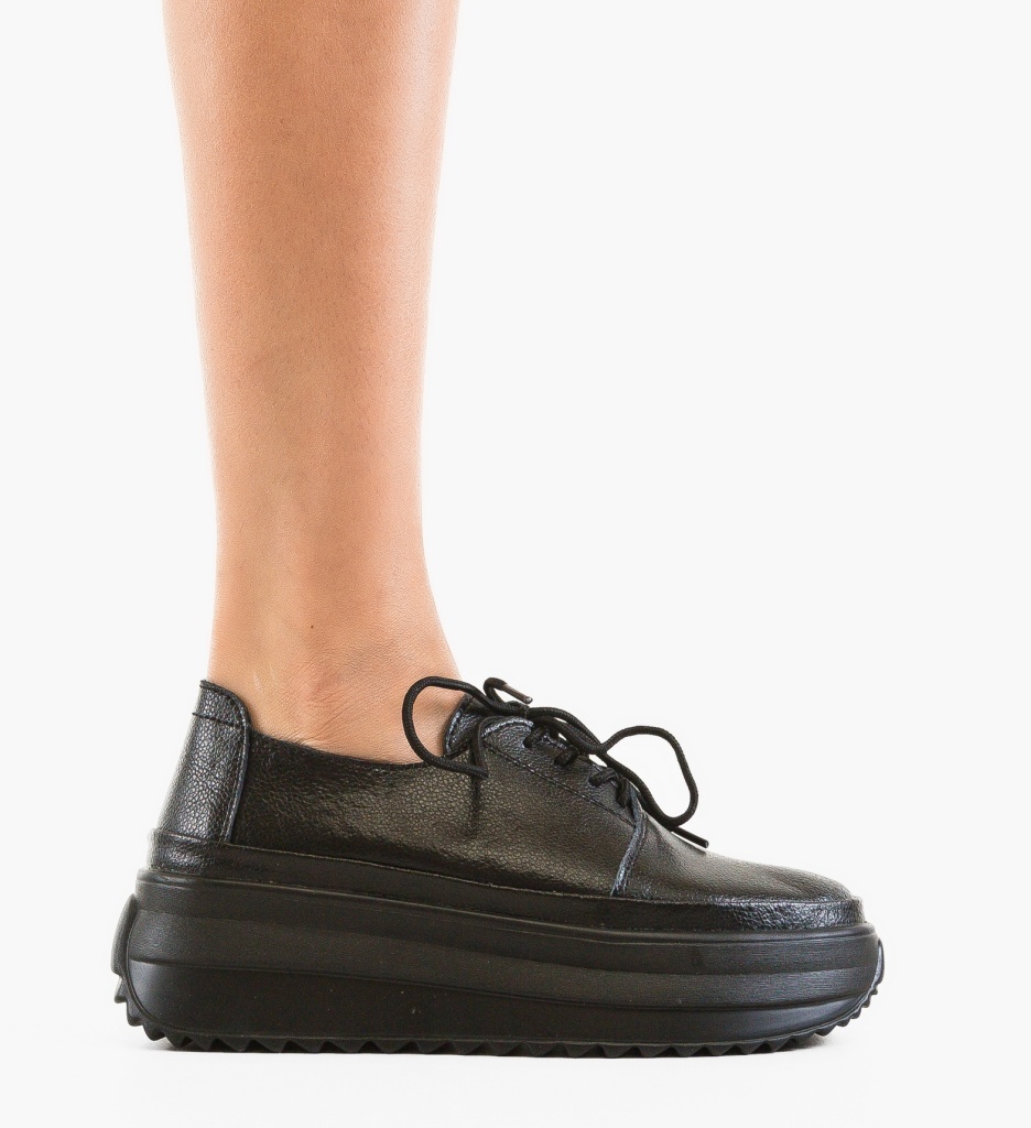 Pantofi Casual Reprale Negri - Confort și Stil - imagine 4
