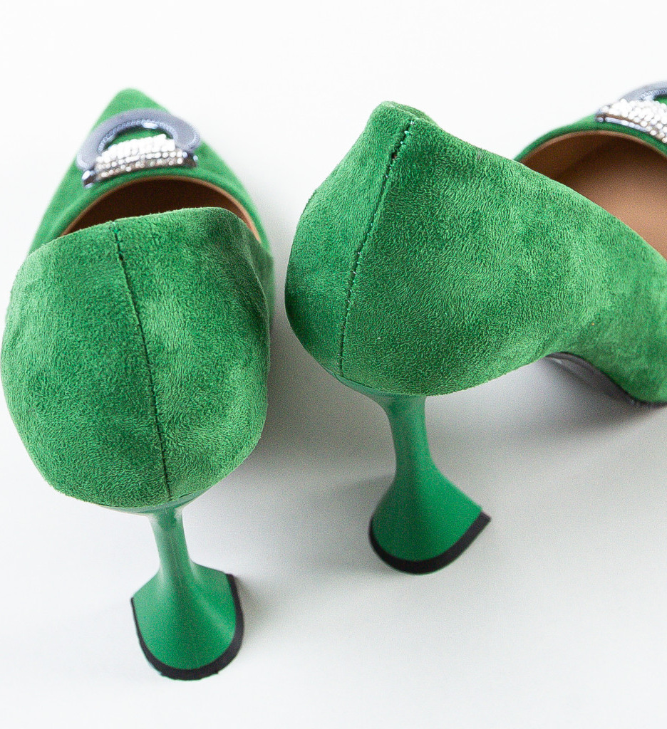 Provok Verde 3: Pantofi cu Toc Eleganți - imagine 7
