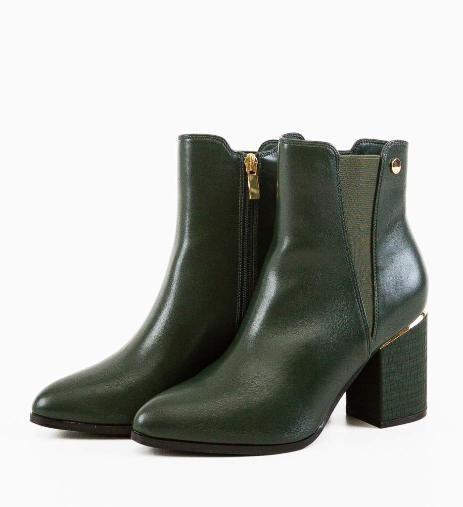 Botine Dama Inimay Verzi - Stil și Confort - imagine 6