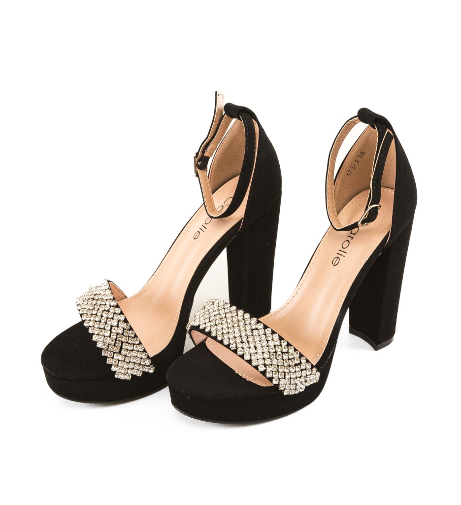 Sandale Powell Negre | Eleganță și Stil - imagine 5