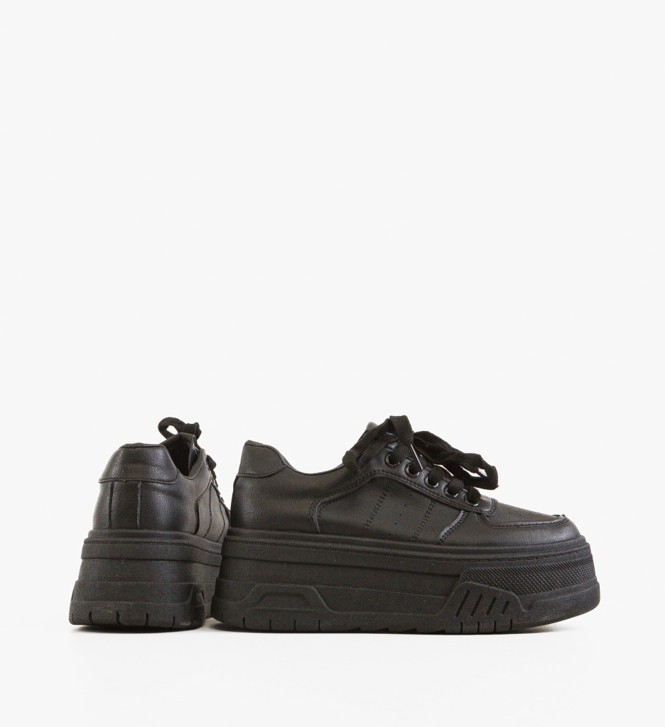 Sneakers Dama Nannje Negri | Confort și Stil - imagine 2