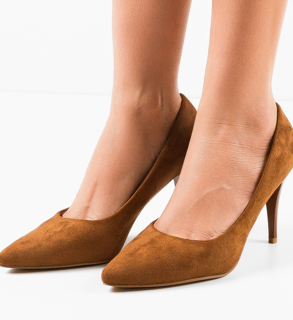 Pantofi Dama Erife Camel - Eleganță și Stil - imagine 3
