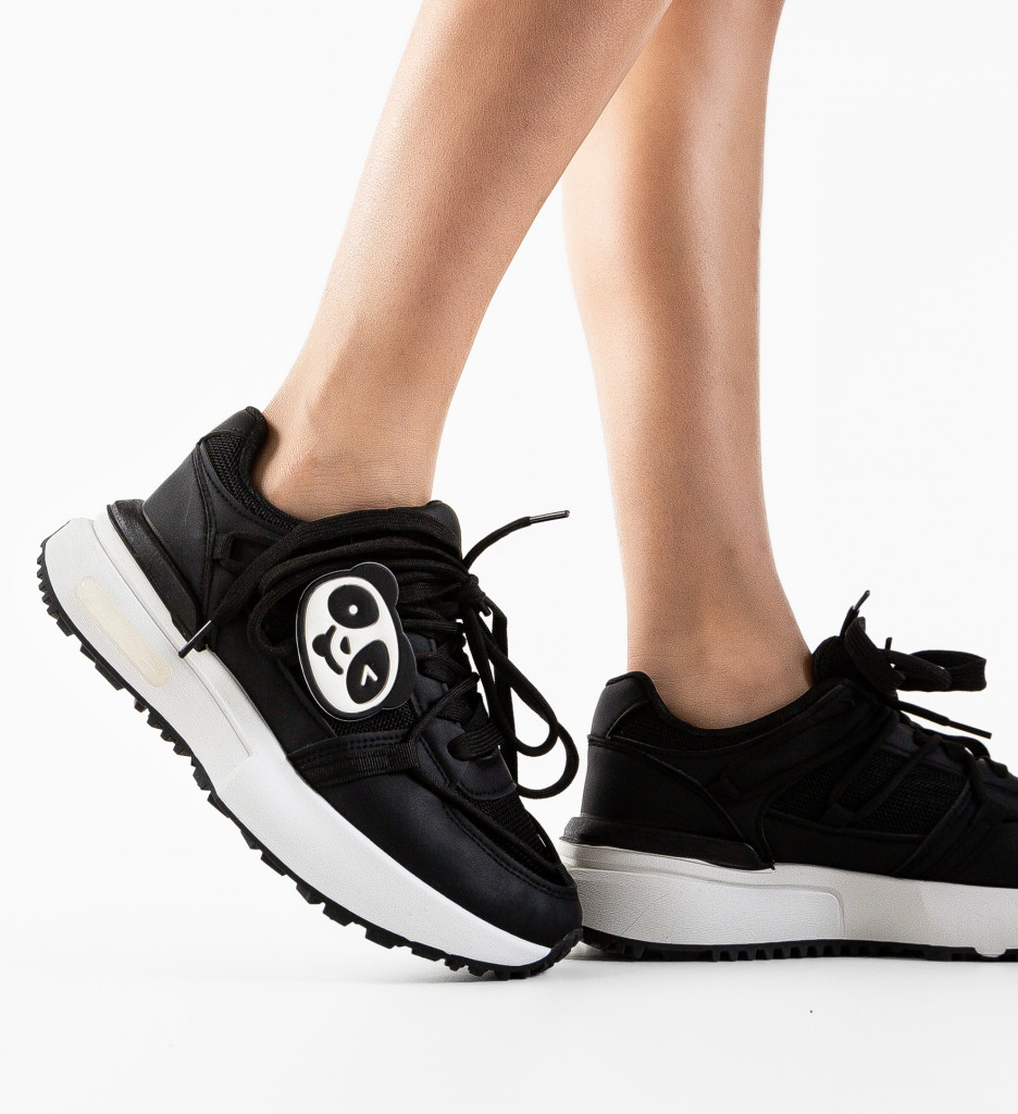 Sneakers Dama Negri Pandana | Confort și Stil Urban - imagine 2