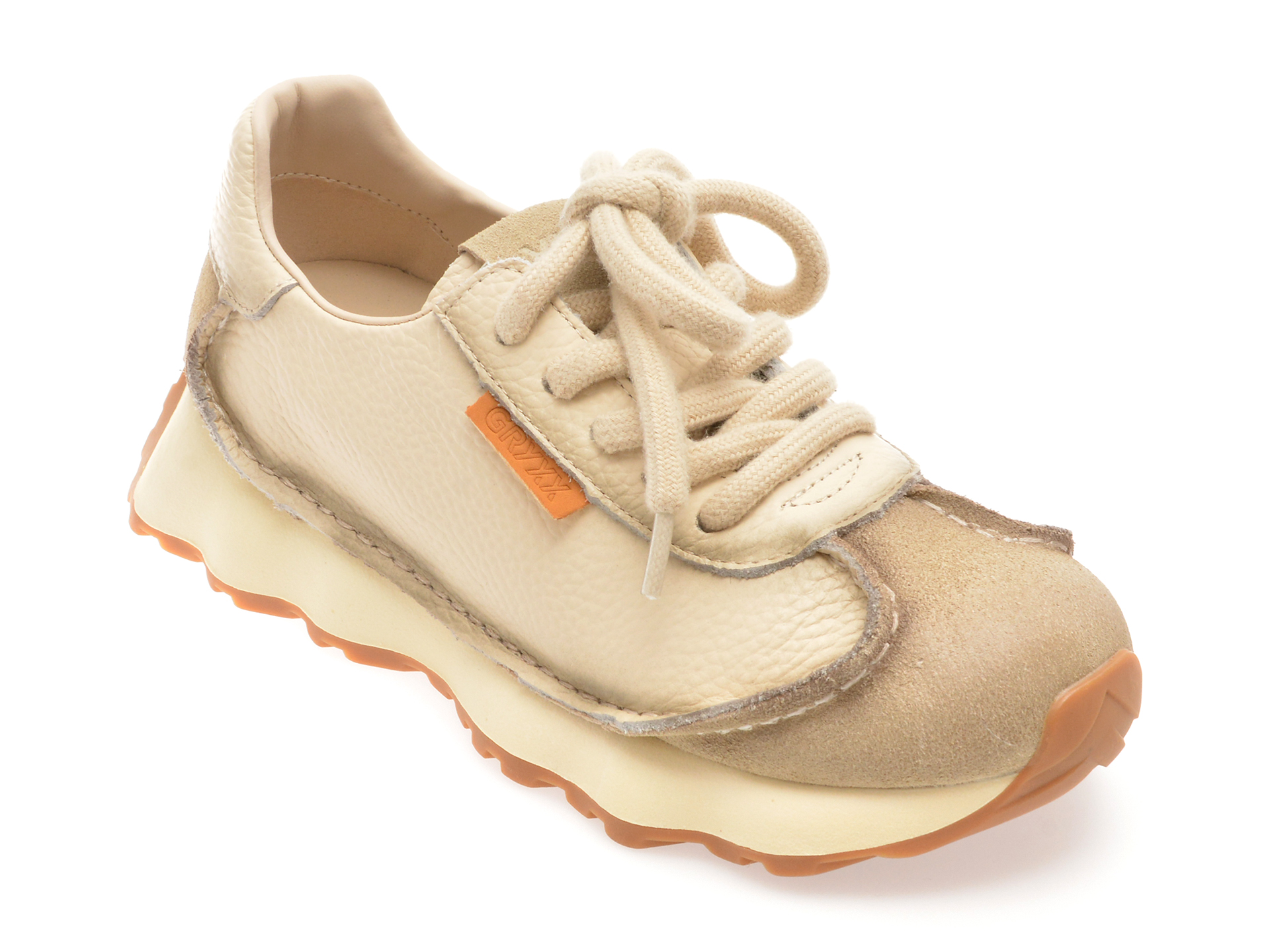 Pantofi Sport Gryxx Piele Naturală Bej