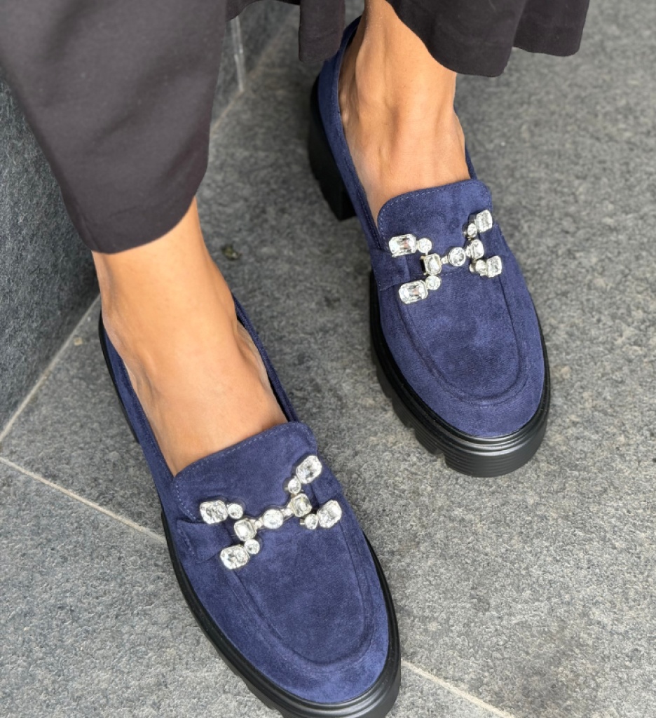 Pantofi Casual Dama Khursh Bleumarin | Confort & Stil
