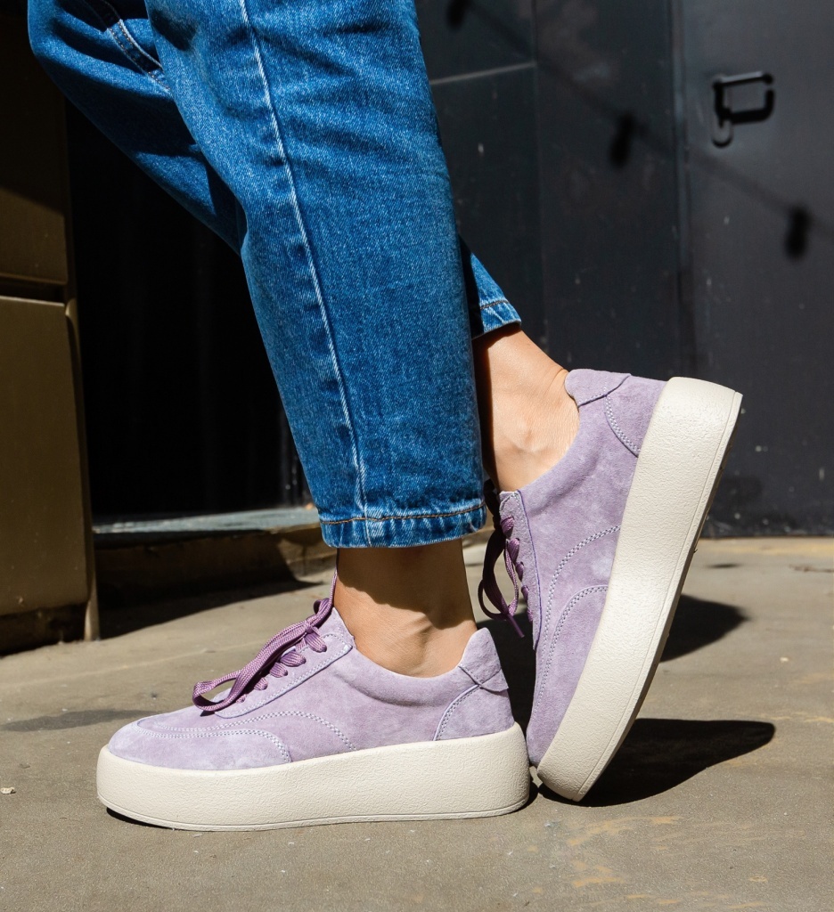 Sneakers Brittni Mov - Confort și Stil Urban - imagine 5