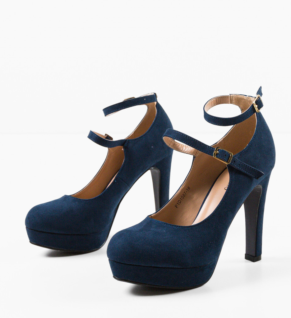 Pantofi Dama Keelan Bleumarin | Eleganță Asigurată - imagine 6