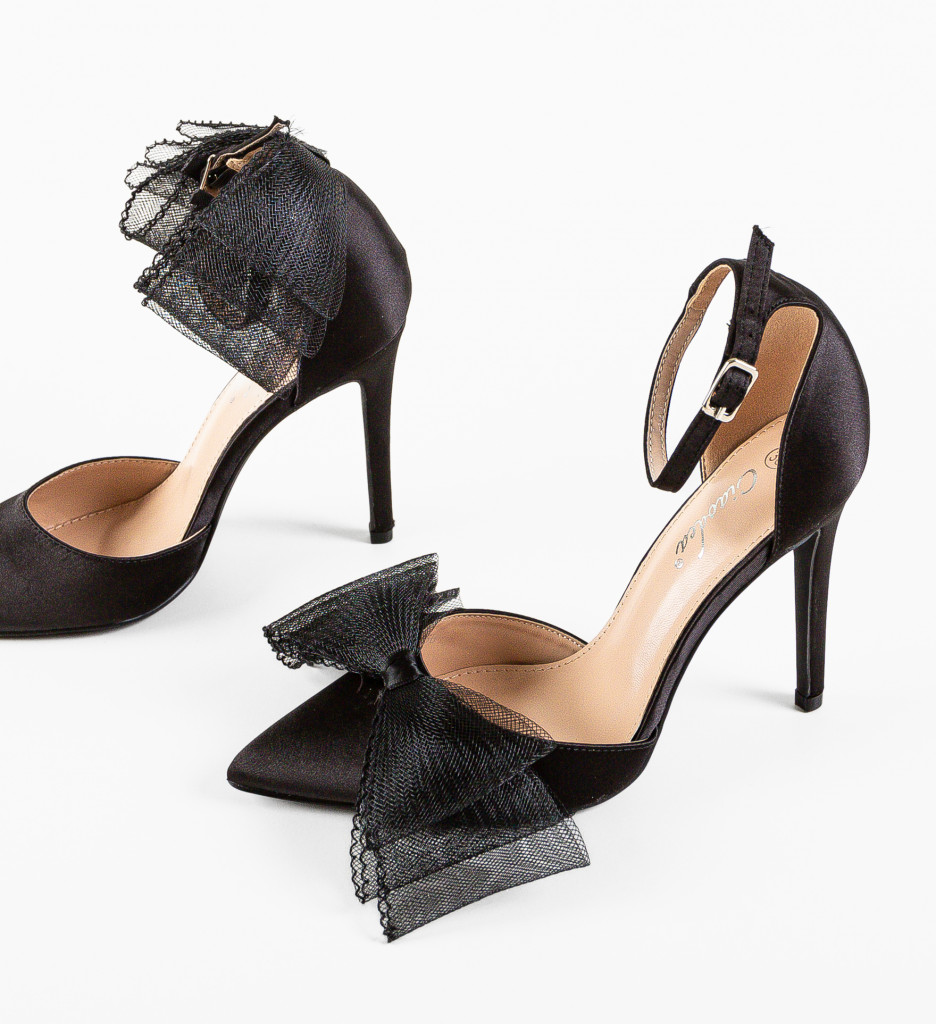 Pantofi Dama Fran Negri | Eleganți cu Toc - imagine 5