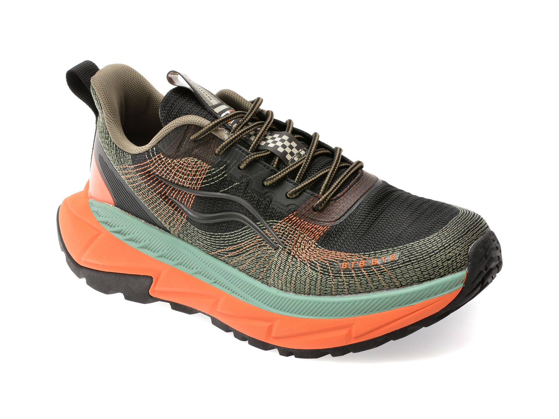 Pantofi Sport Bite The Bullet Negri - Confort Zilnic