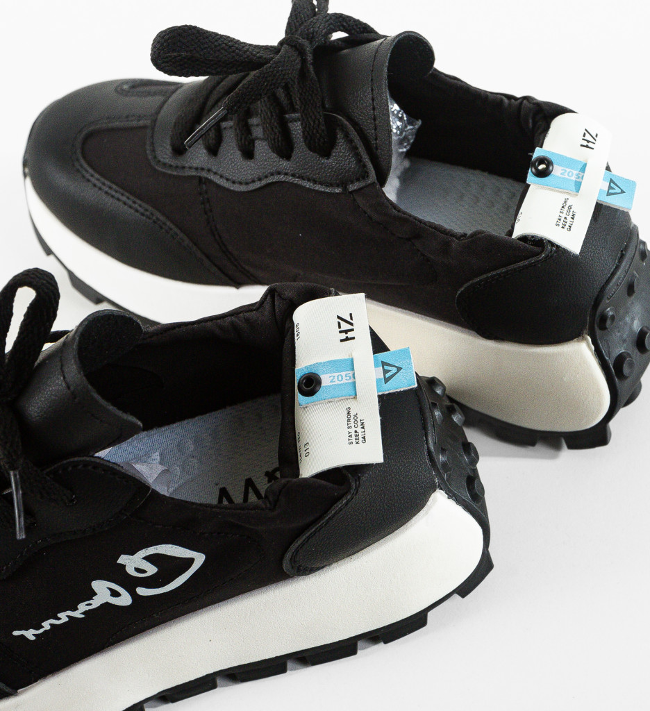 Sneakers Dama Galant Negri | Confort și Stil - imagine 13