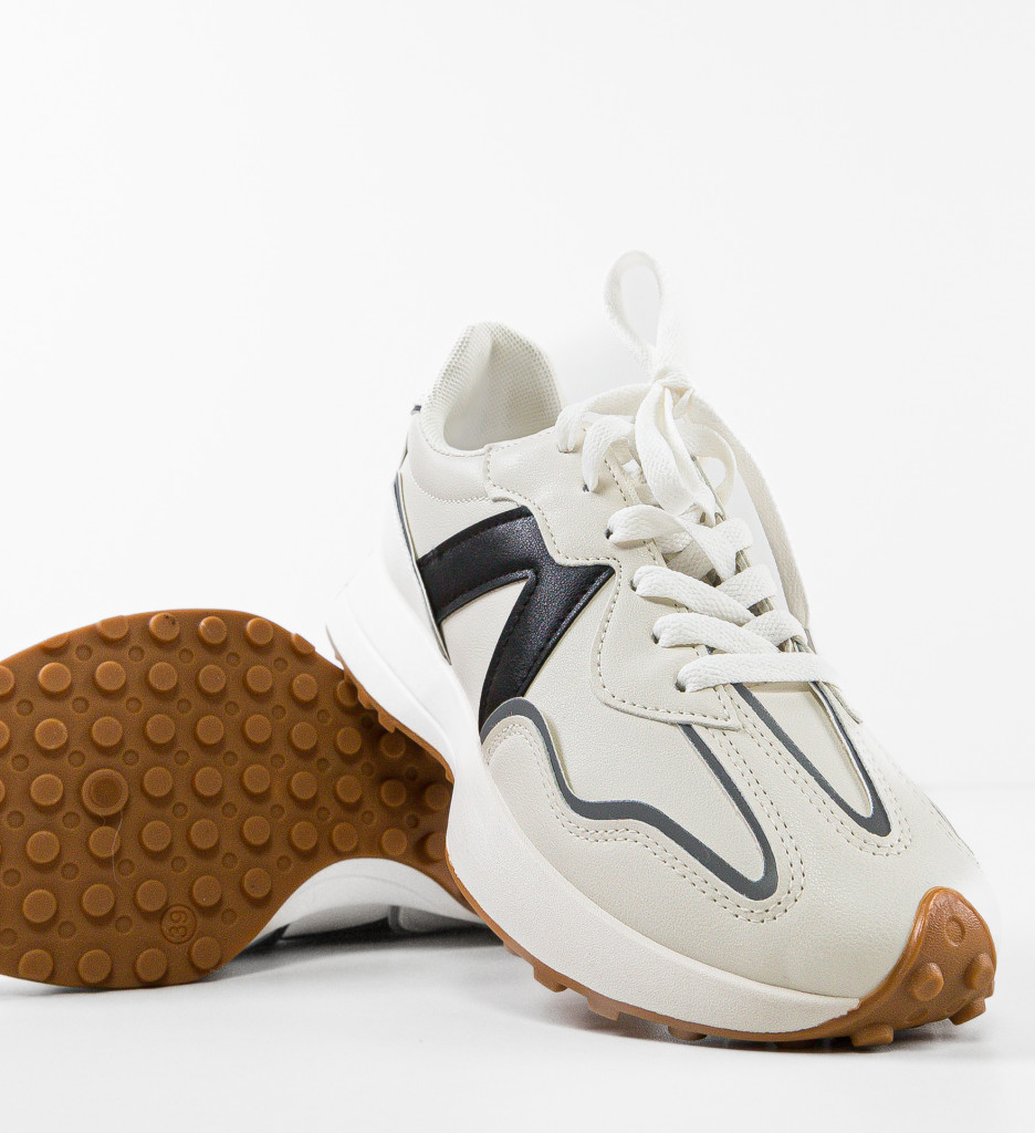 Sneakers Dokni Bej - Confort Urban - imagine 8