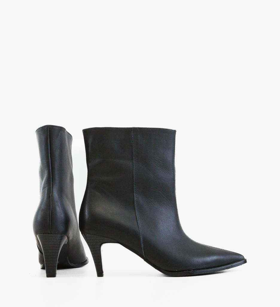 Botine Dama Abble Negre | Eleganta si Confort - imagine 2