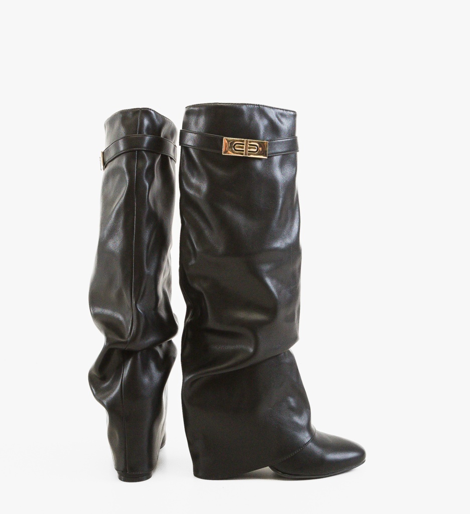 Cizme Dama Marsuo Negre | Eleganță Urbană - imagine 4