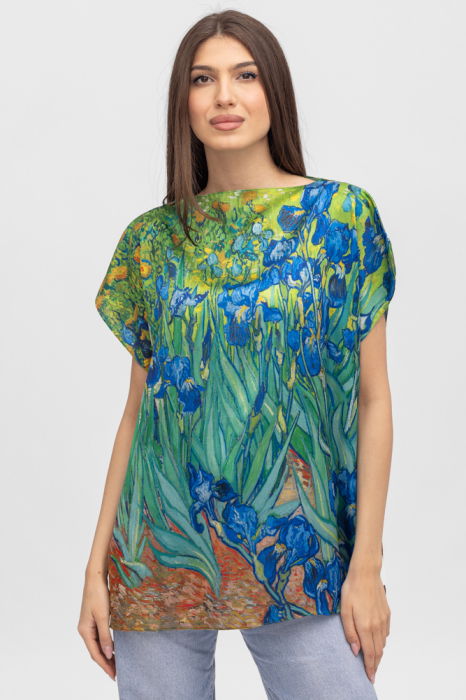 Bluza Poncho Van Gogh Eleganță Vară | Shopika