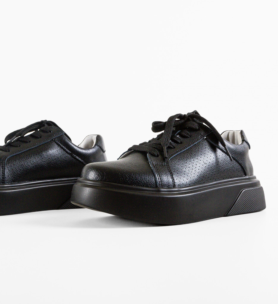 Sneakers Lenox Negri - Confort și Stil Urban - imagine 6