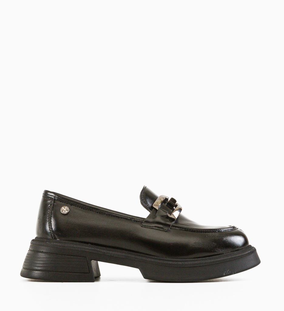 Pantofi Brante Negri | Confort și Stil Casual - imagine 5