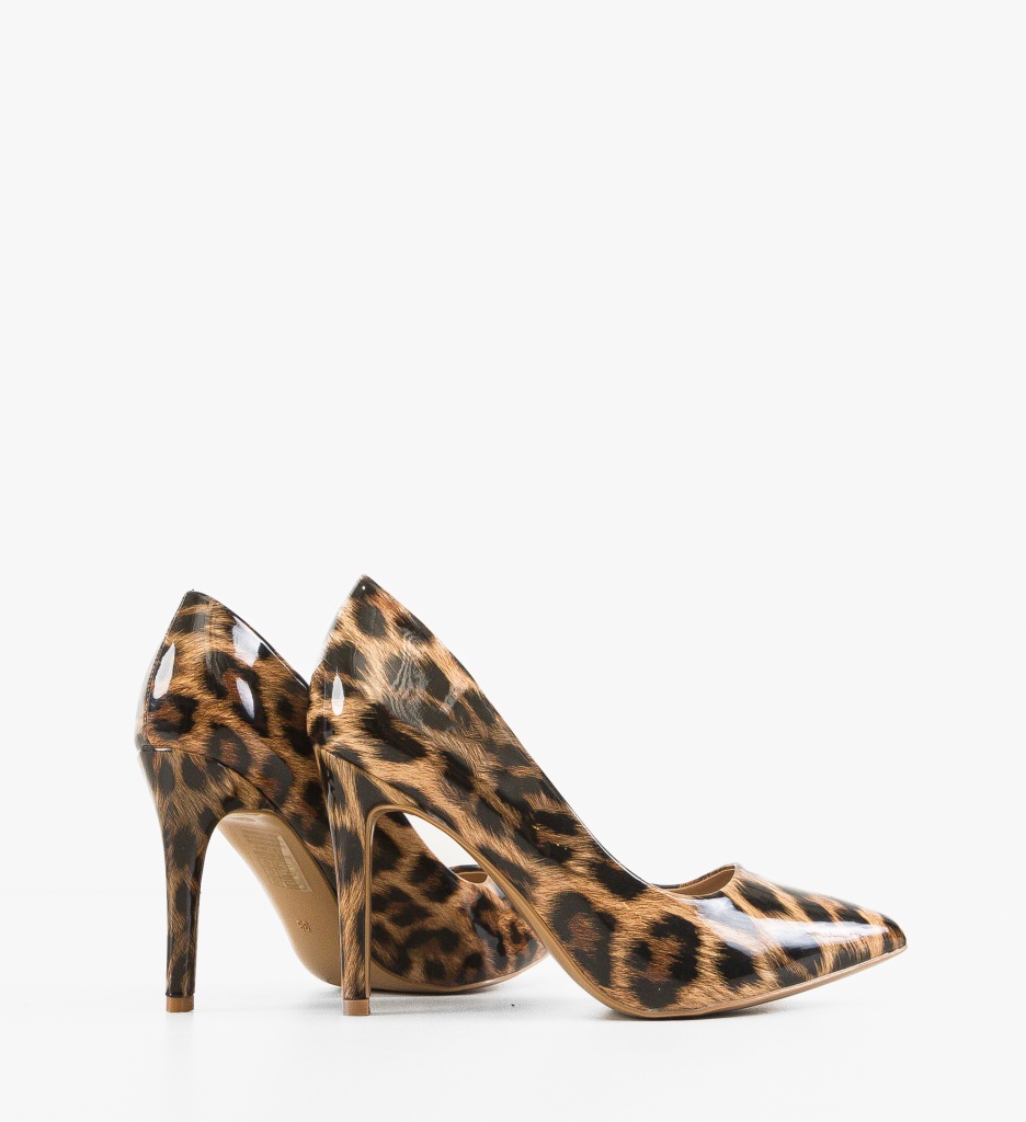 Pantofi Stiletto Azaan Animal Print - Eleganță Modernă - imagine 3