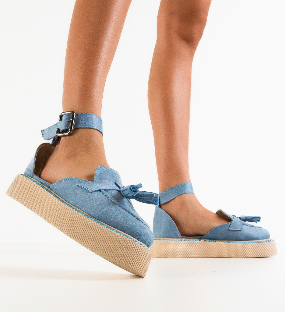 Pantofi Casual Kalin Albastri | Confort & Stil - imagine 2