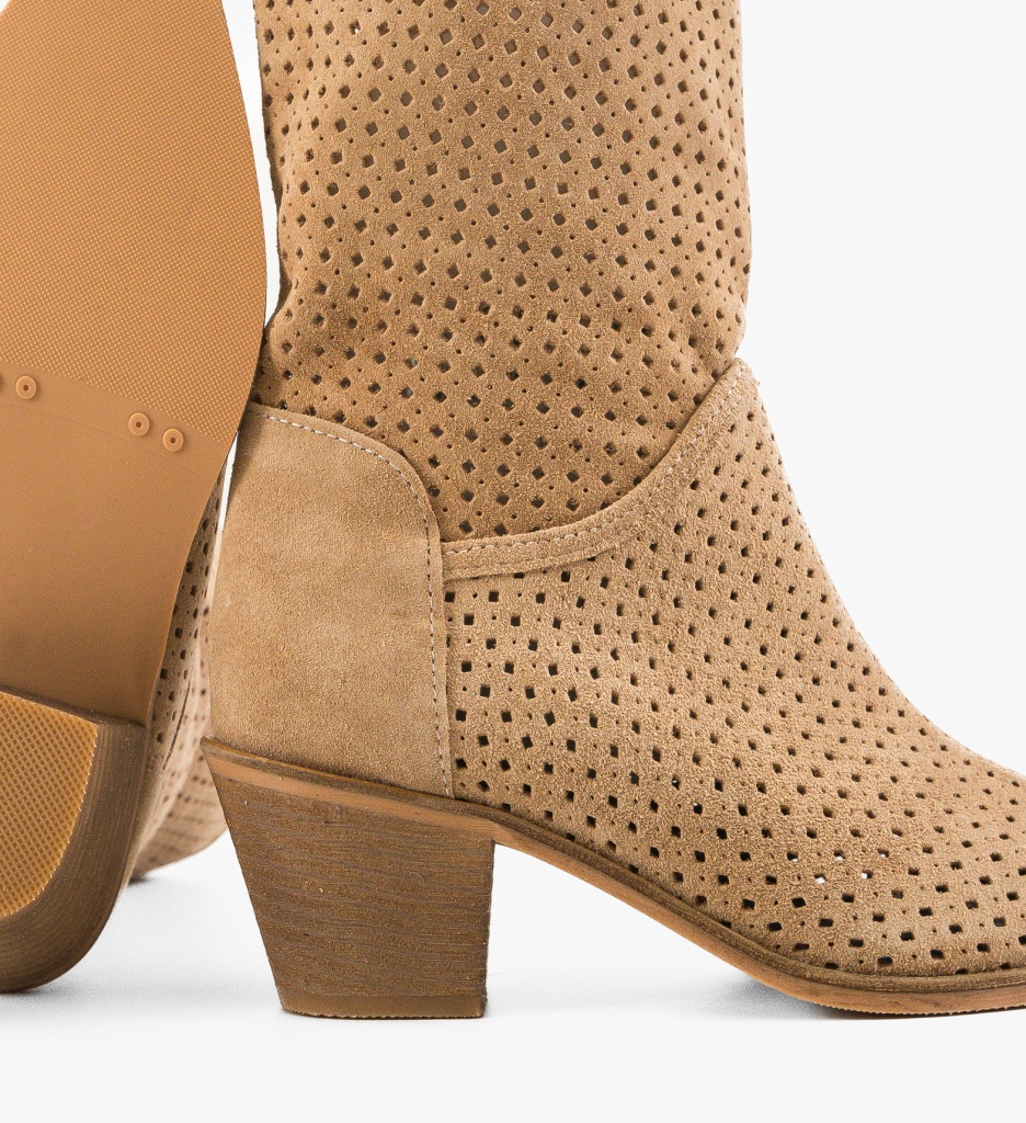 Botine Dama Tersa Bej 3 - Eleganță și Confort - imagine 6