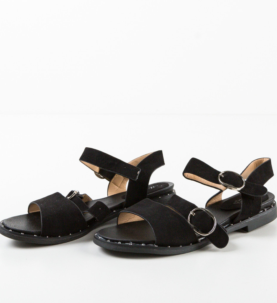 Sandale Dama Negre Nedelya | Eleganță și Stil - imagine 6