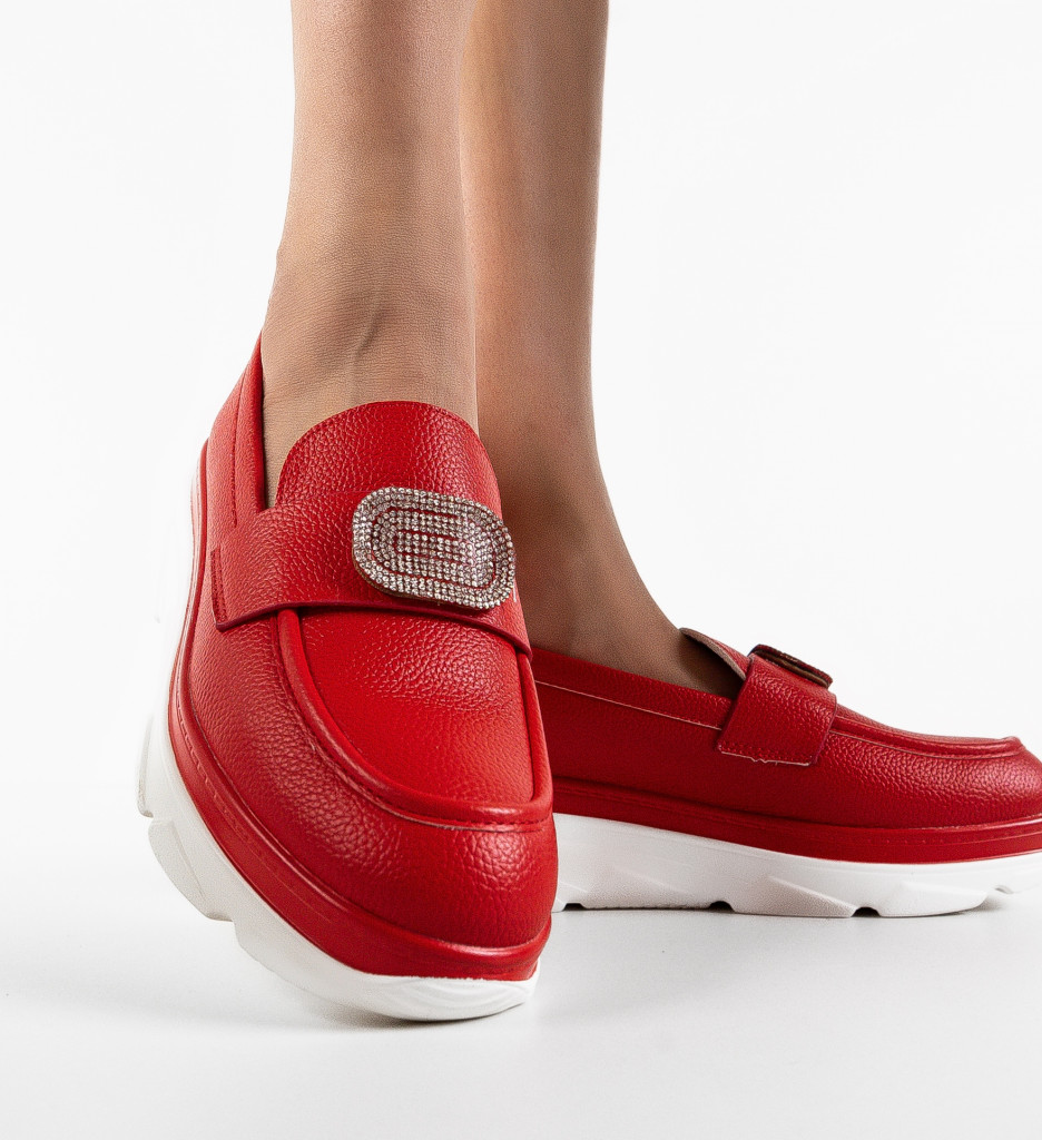 Pantofi Casual Dama Lonaza Rosi - Confort Stilat - imagine 4
