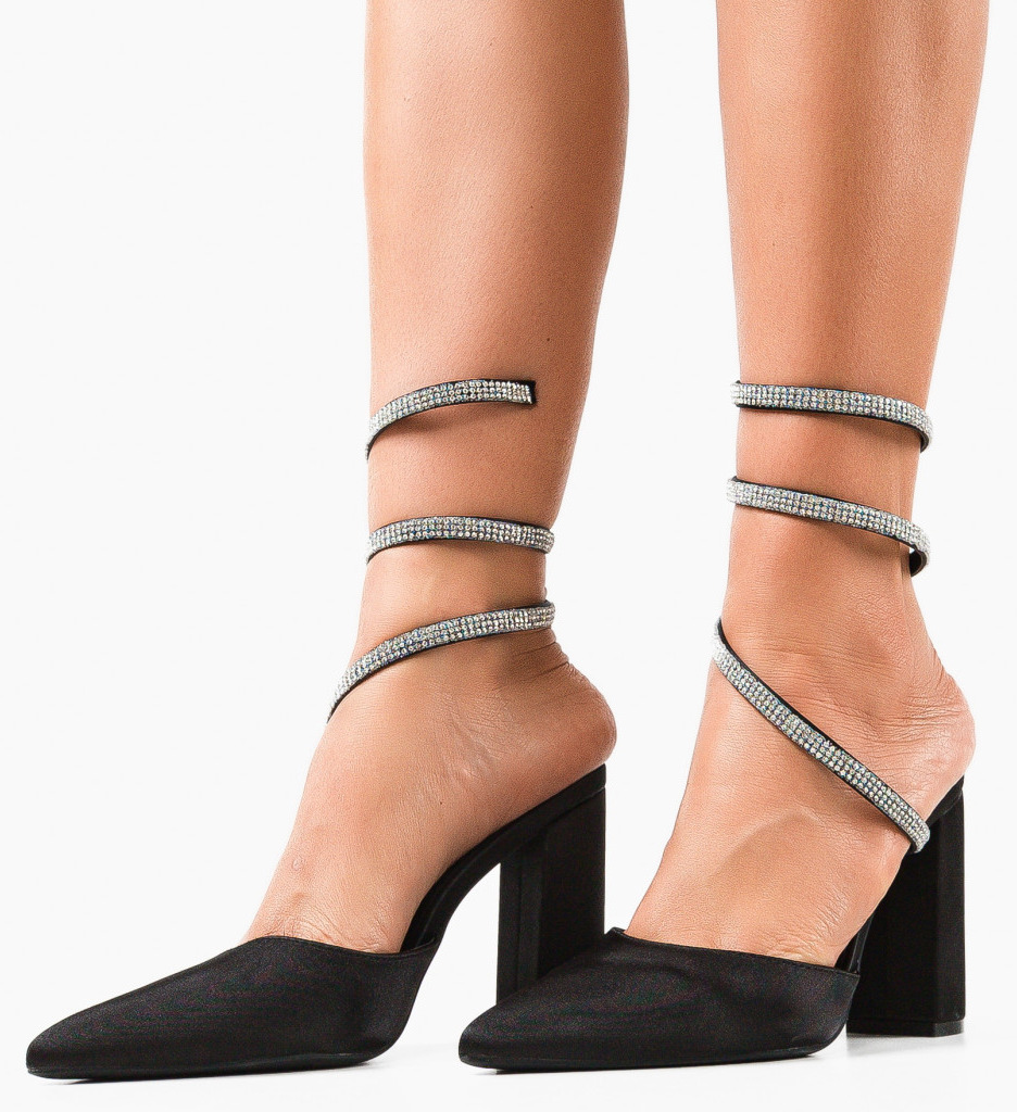 Pantofi Lhamo Negri | Eleganță și Stil