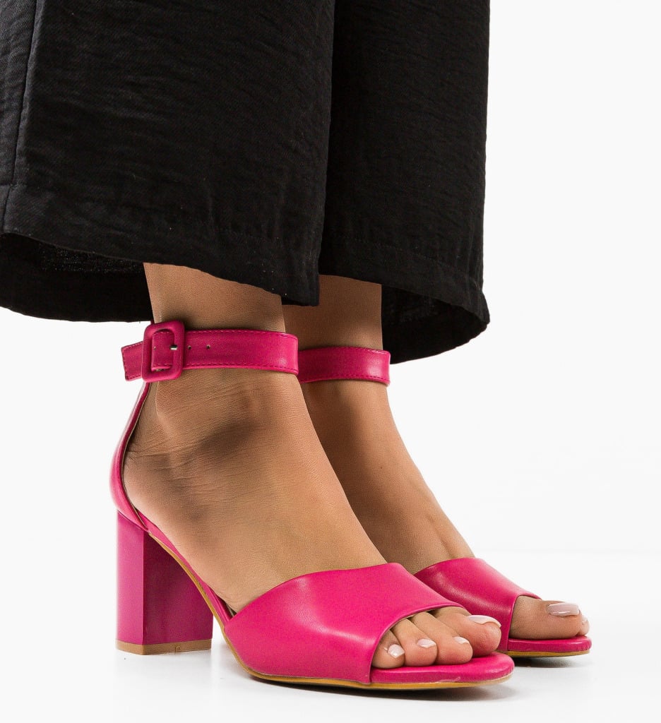 Sandale Keltic Fuchsia - Eleganță pe Toc - imagine 6