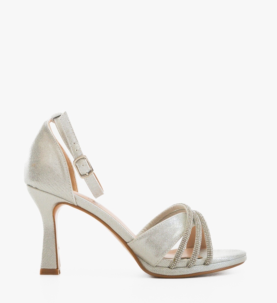 Sandale Dama Annie Argintii | Eleganță și Stil - imagine 6