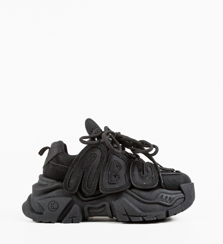 Sneakers dama Abu Negri - Confort și Stil - imagine 5