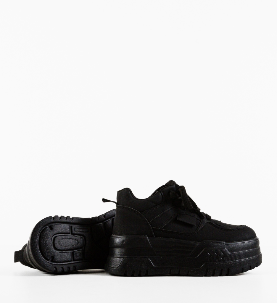Sneakers Dama Kiyter Negri – Confort & Stil - imagine 5