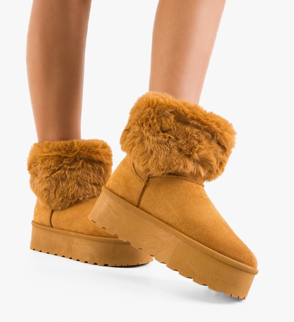 Cizme UG Puccina Camel Depurtat - Confort și Stil - imagine 5