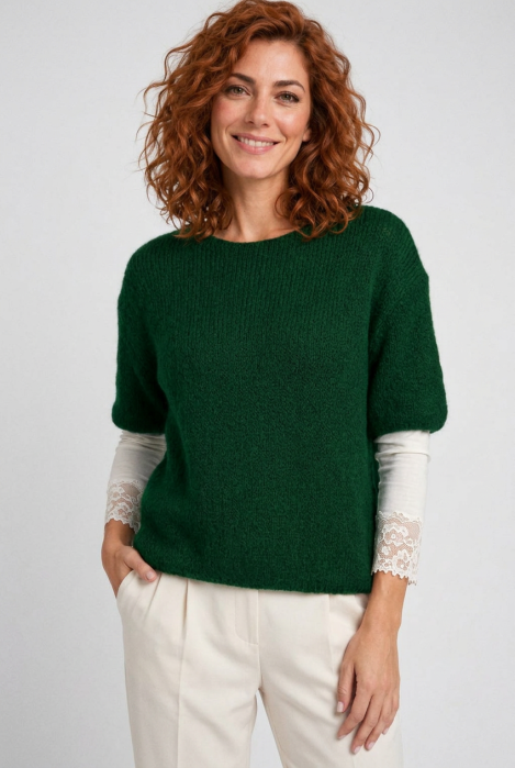 Pulover Mohair Shopika - Eleganță și Confort - imagine 2