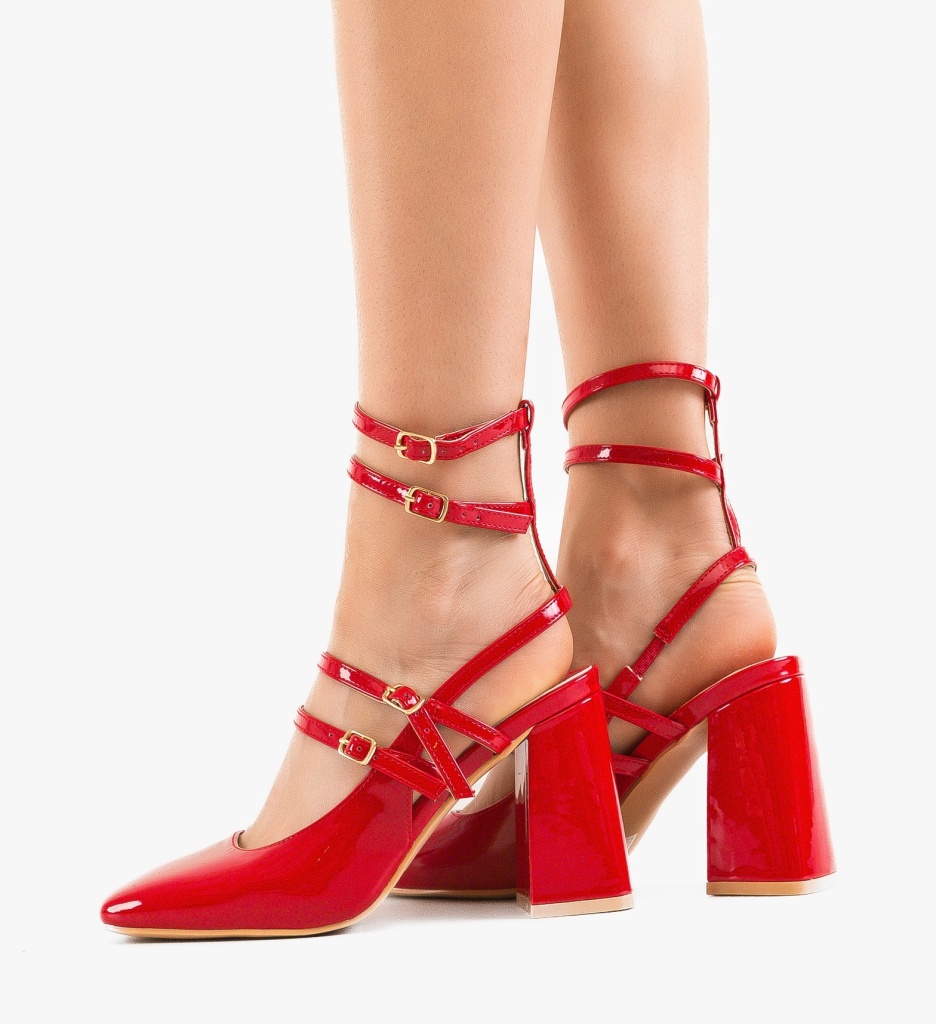 Pantofi dama Jorja Rosii | Stil și Eleganță - imagine 3